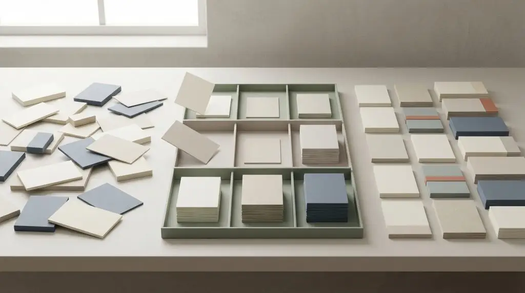 Choisir les bonnes fonctionnalités : illustration d’un passage de la dispersion à une organisation claire grâce à un tri visuel en trois étapes